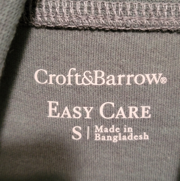 Pre-Loved Croft & Barrow Men's Turtleneck Sweatshirt - Picture 3 of 4